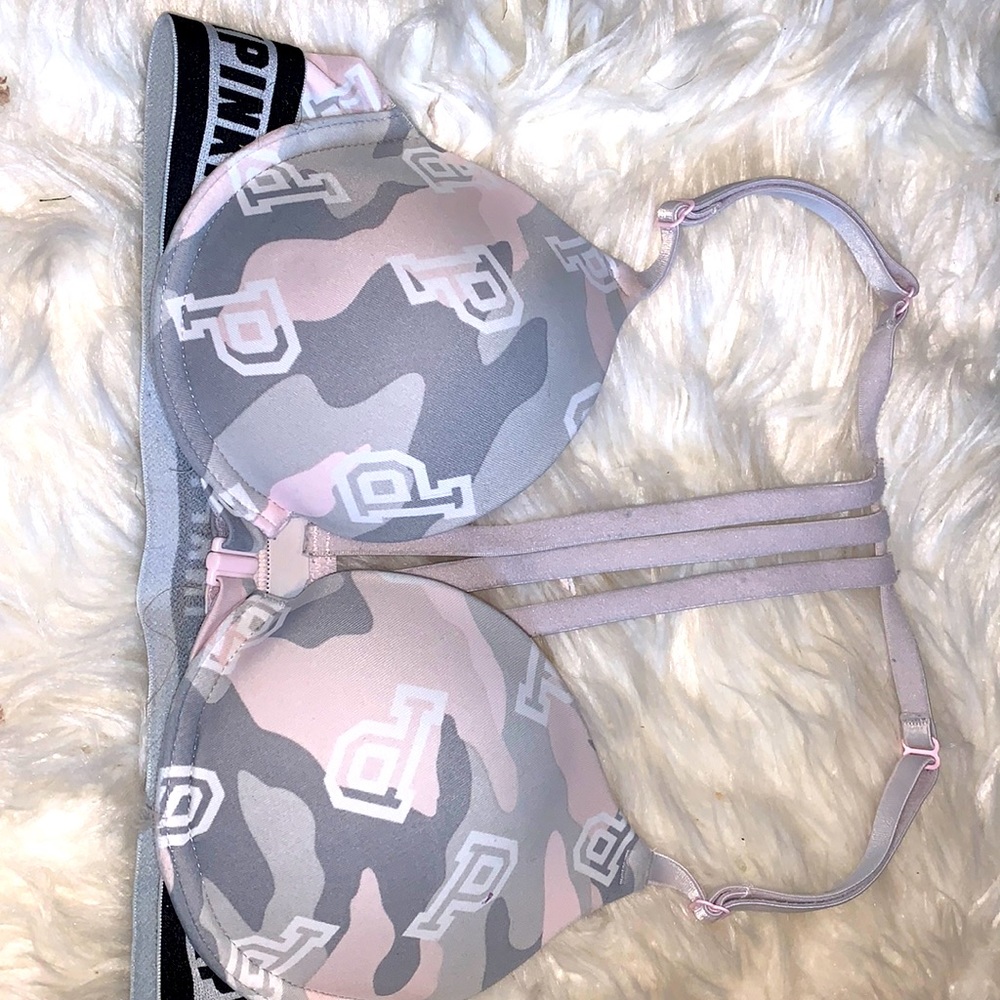 Victoria Secret Pink 32A extra push-up. Racerback